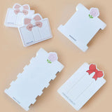 50pcs Hair Accessories Display Card Labels for DIY Hair Clip Bow Hairband