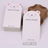 50pcs Jewelry Hairwear Hairband Packaging Display Cardboard Holder