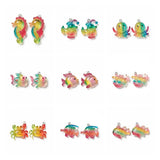 50pcs Mini Shining Ocean Charms for DIY Jewelry Making
