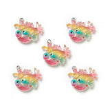 50pcs Mini Shining Ocean Charms for DIY Jewelry Making