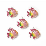 50pcs Mini Shining Ocean Charms for DIY Jewelry Making