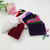 50pcs Velvet Jewellery Pouches Drawstring Gift Bag for Jewellery Storage