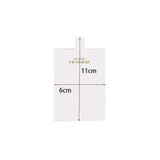 50pcs Jewelry Display Ring Suspendable Cards Organizer Storage