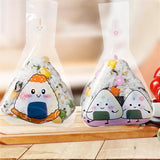 50pcs Sushi Onigiri Packaging Bag Rice Ball Packing Bags Assorted Style