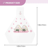 50pcs Sushi Onigiri Packaging Bag Rice Ball Packing Bags Assorted Style