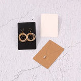 50pcs Earring Packaging Cards 6x9cm Small Jewelry Paper Card