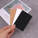 50pcs Earring Packaging Cards 6x9cm Small Jewelry Paper Card