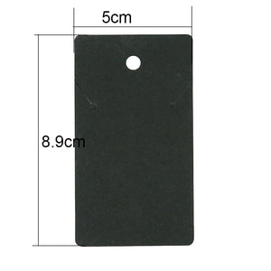 50pcs Earring Hairpin Necklace Display Cards Holder Bulk Paper Packaging