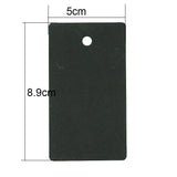 50pcs Earring Hairpin Necklace Display Cards Holder Bulk Paper Packaging