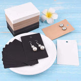 50pcs Earrings Necklaces Display Cards Cardboard Hang Tag 6x9cm