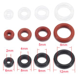 50pcs Rubber O-Ring Beads Bracelet Making Assortment