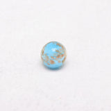 50pcs Glass Candy Beads Ball Pendant Earrings DIY Jewelry Material