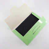 50pcs Flannelette Silver Polishing Cloth in Paper Box 10x6cm