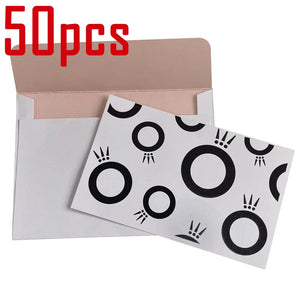 50pcs Envelope Greeting Card Gift Package For Jewelry