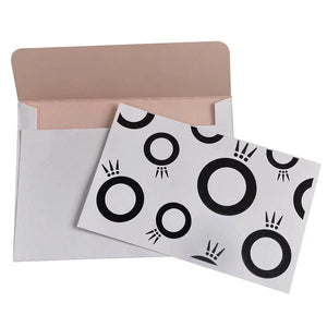 50pcs Envelope Greeting Card Gift Package For Jewelry