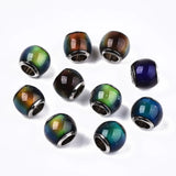 50pcs Glass Beads 7~8mm European Large Hole Rondelle Bead DIY Jewelry Making