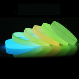 50pcs Glow in the Dark Power Silicone Bracelets for Men Women Teens