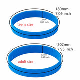50pcs Glow in the Dark Power Silicone Bracelets for Men Women Teens