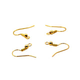 50pcs Plated French Hook Earwire Earrings Findings High Components Charms