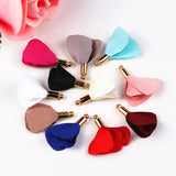 50 Flower Tassel Mini Tassels for DIY Jewelry Making