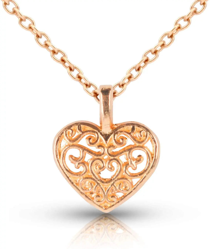 50pcs Golden Heart Shape Charms for DIY Bracelets Necklaces
