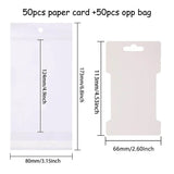 Hair Clip Bow Display Cards with opp Bags for Hair Barrettes Hairpins Jewelry