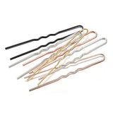 50pcs Blank Alloy Hair Grips for Jewelry Making Wedding Bride Hair Sticks