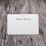 50pcs Hair Pin Packaging Cards 6.5*10cm - Jewelry Display Cardboard Holder