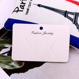50pcs Hair Pin Packaging Cards 6.5*10cm - Jewelry Display Cardboard Holder