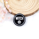 50pcs Halloween Party Punk Charms Resin Moon Dagger Heart for Necklace Diy
