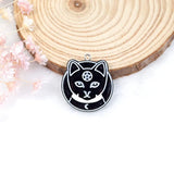 50pcs Halloween Party Punk Charms Resin Moon Dagger Heart for Necklace Diy