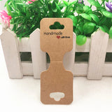 50pcs Hand Chain&Necklace Paper Cardboard With Love Bracelet Cards