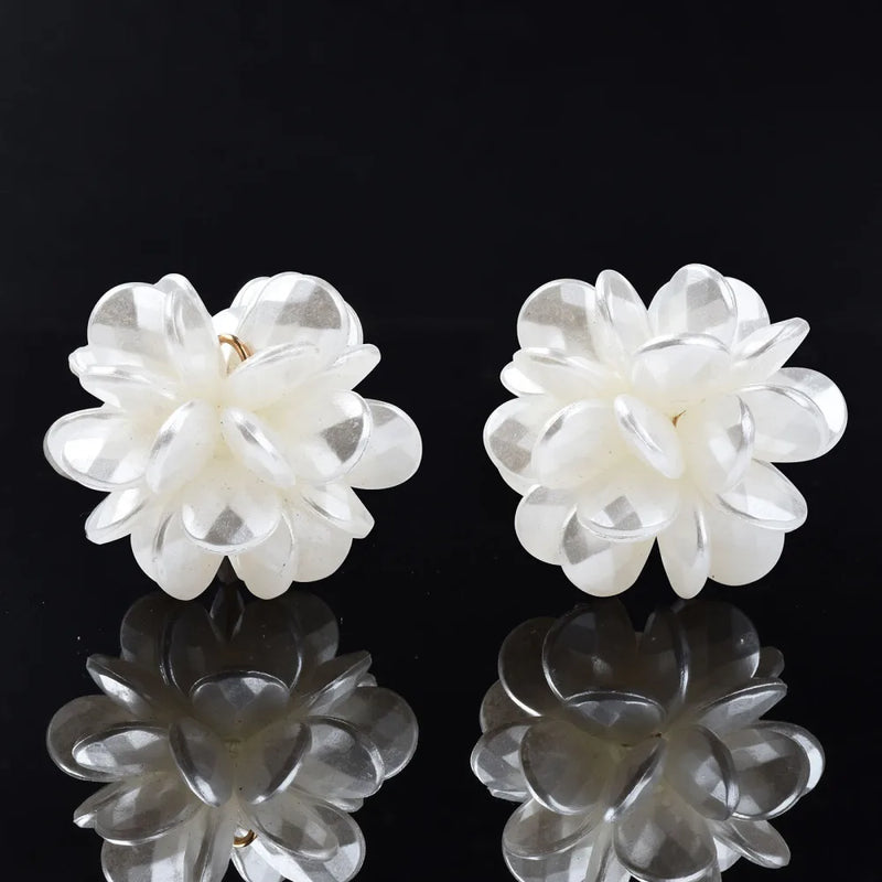 50pcs Ball Cluster Flower Pendant for DIY Jewelry Making