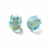 50pcs Lampwork Jellyfish Beads for DIY Women Jewelry Making