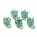 50pcs Lampwork Jellyfish Beads for DIY Women Jewelry Making