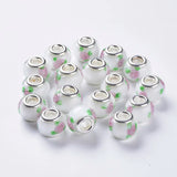 50pcs Lampwork European Beads Charm Beads for Jewelry Making