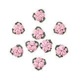 50pcs Porcelain Cabochons Clay Beads Flower Jewelry Accessories