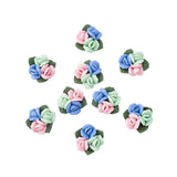 50pcs Porcelain Cabochons Clay Beads Flower Jewelry Accessories