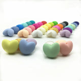 50pcs Silicone Beads Pacifier Clip for Baby Teether Toys