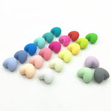 50pcs Silicone Beads Pacifier Clip for Baby Teether Toys