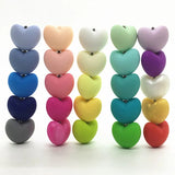 50pcs Silicone Beads Pacifier Clip for Baby Teether Toys