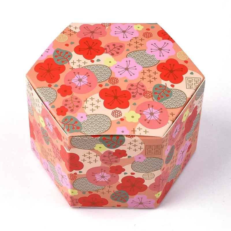 50pcs Hexagon Candy Gift Boxes Wedding Party Necklace Display