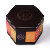 50pcs Hexagon Candy Gift Boxes Wedding Party Necklace Display