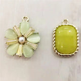 50pcs High Quality Earrings Charms Alloy Decoration Accessories