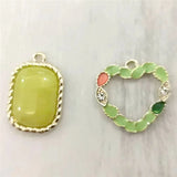 50pcs High Quality Earrings Charms Alloy Decoration Accessories