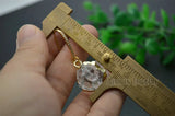 50pcs High Plating Earring Making Hooks Rhinestone Crystal DIY Findings