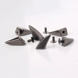 50pcs Hot Dragon Claw Spikes Studs for DIY Craft Leathercraft Gothic Decoration