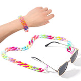 50pcs High-gloss Transparent Chain Beads Jewelry Making DIY Bracelet Necklace