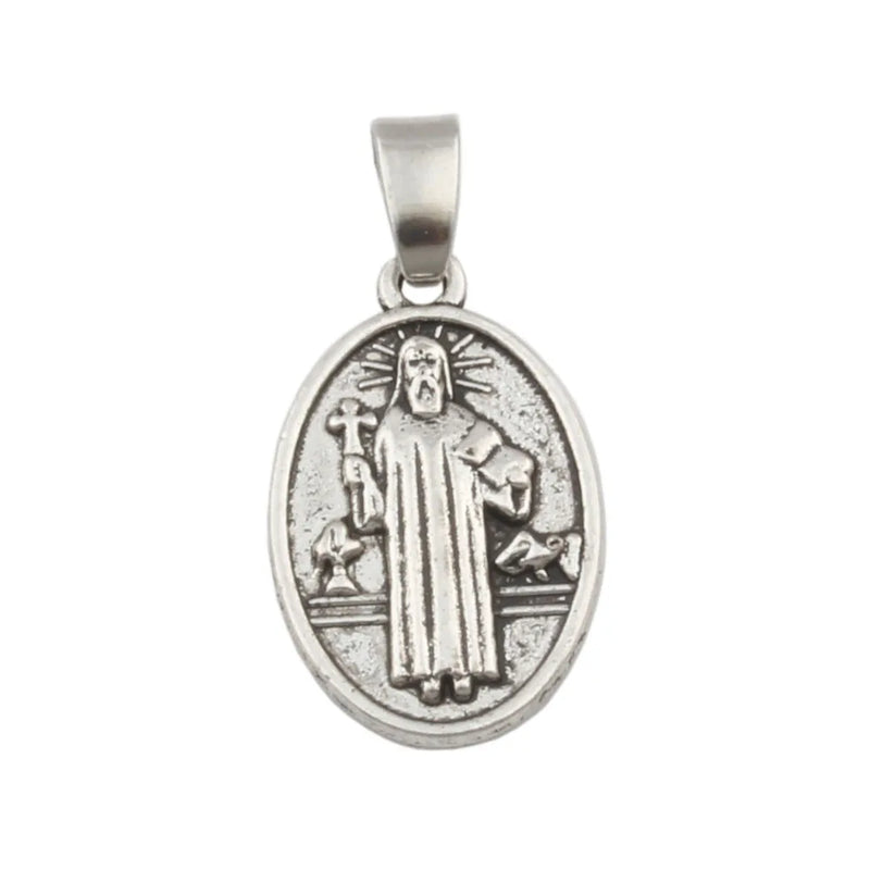 50pcs Jesus Christ Religion Tibetan Silver Alloy Charm Pendants