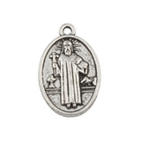 50pcs Jesus Christ Religion Tibetan Silver Alloy Charm Pendants